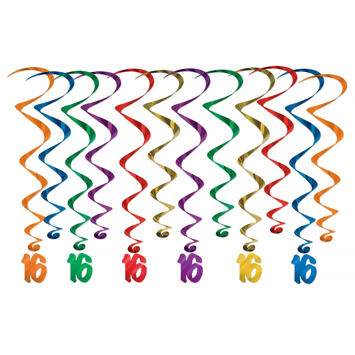 "16" Whirls – 17½"-31" – (12/Pkg)
