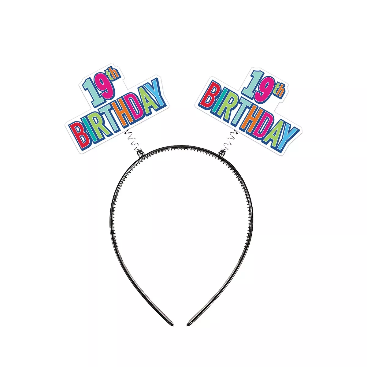 "19th" Birthday Boppers – (1/Card)