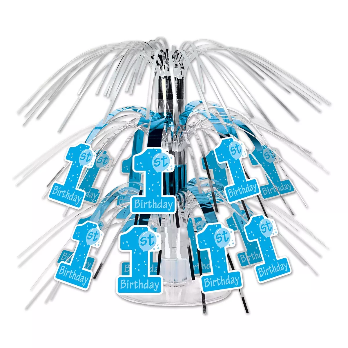 "1st" Birthday Mini Cascade Centerpiece – 7½" – (1/Pkg)