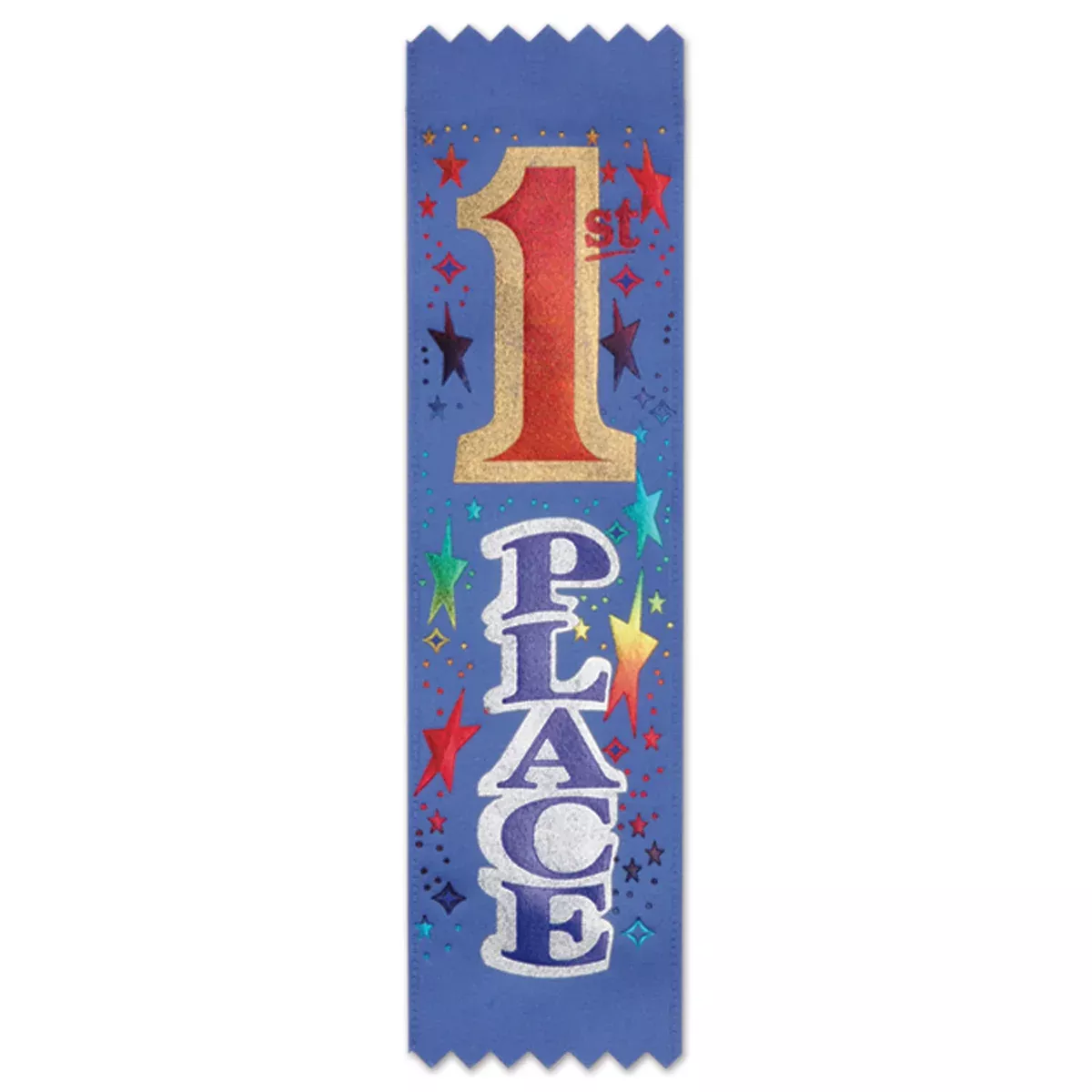 "1st" Place Value Pack Ribbons – 1½" x 6¼" – (10/Pkg)