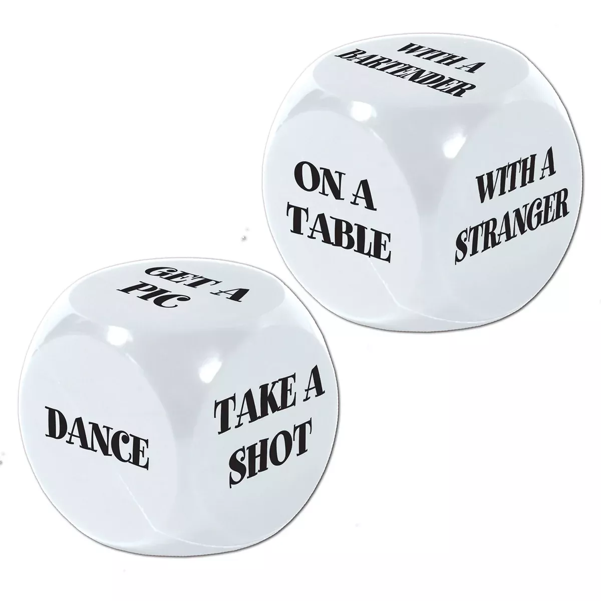 "21st" Birthday Decision Dice Game – (1/Pkg)