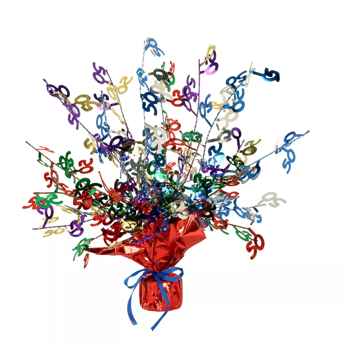 "50" Gleam 'N Burst Centerpiece – 15" – (1/Pkg)