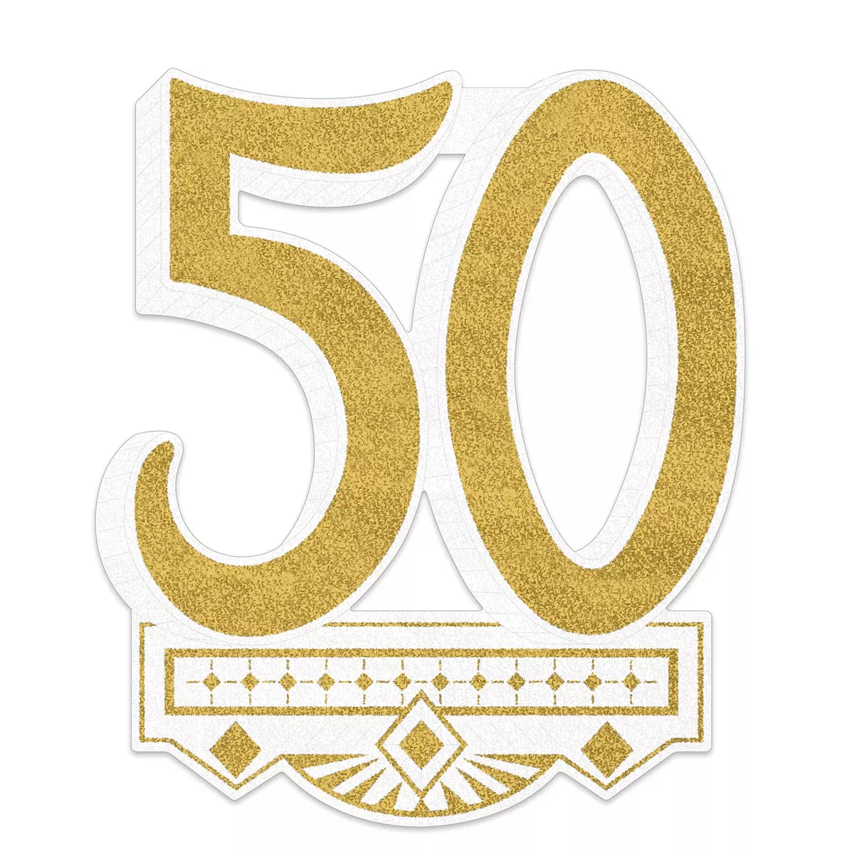 "50th" Anniversary Crest – 14"