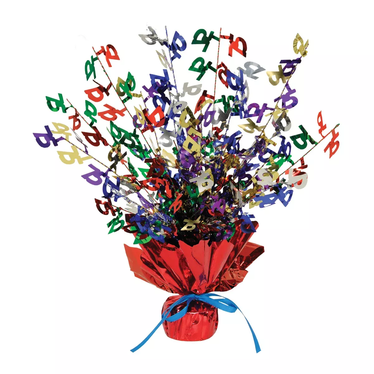 "75" Gleam 'N Burst Centerpiece – 15" – (1/Pkg)