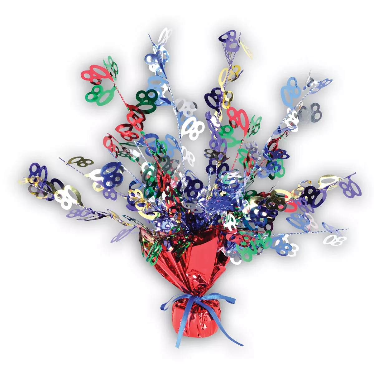 "80" Gleam 'N Burst Centerpiece – 15" – (1/Pkg)