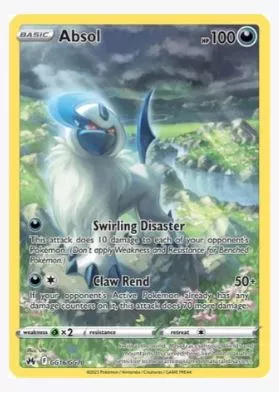 Absol Crown Zenith: Galarian Gallery # GG16/GG70