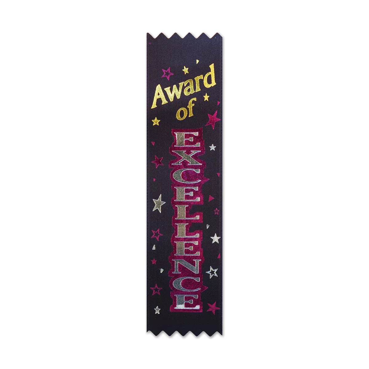 Award Of Excellence Value Pack Ribbons – 1½" x 6¼" – (10/Pkg)