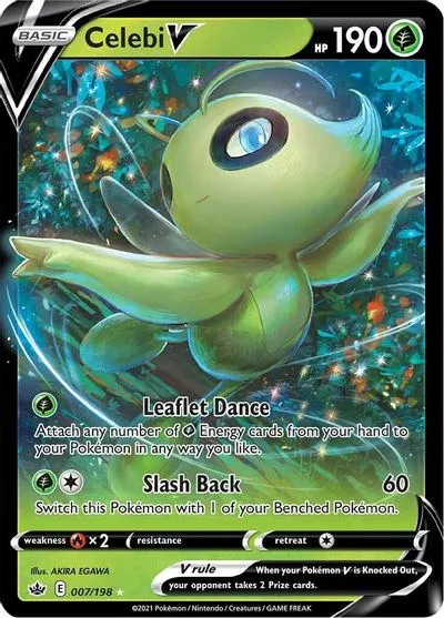 Celebi V SWSH06: Chilling Reign # 007/198