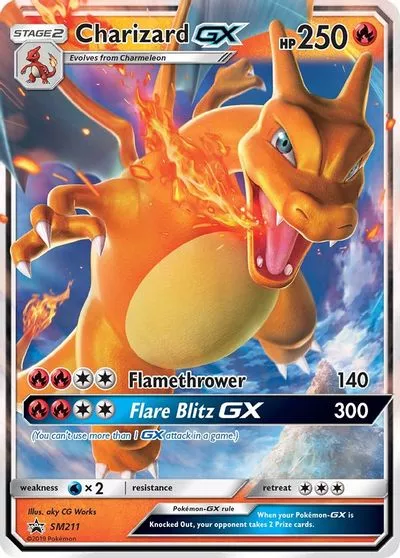 Charizard GX - SM211 SM Promos # SM211