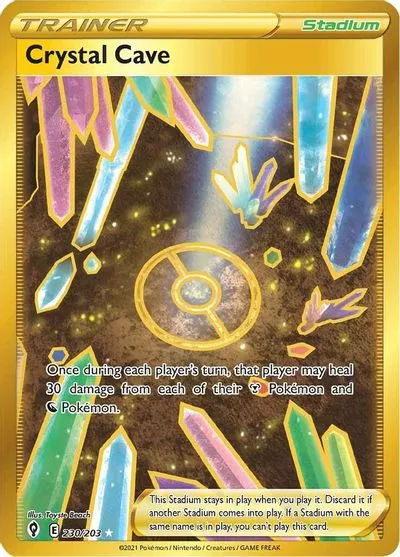 Crystal Cave (Secret) SWSH07: Evolving Skies # 230/203