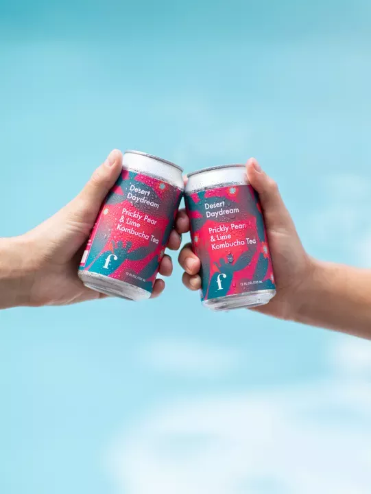 "Desert Daydream" Prickly Pear Kombucha