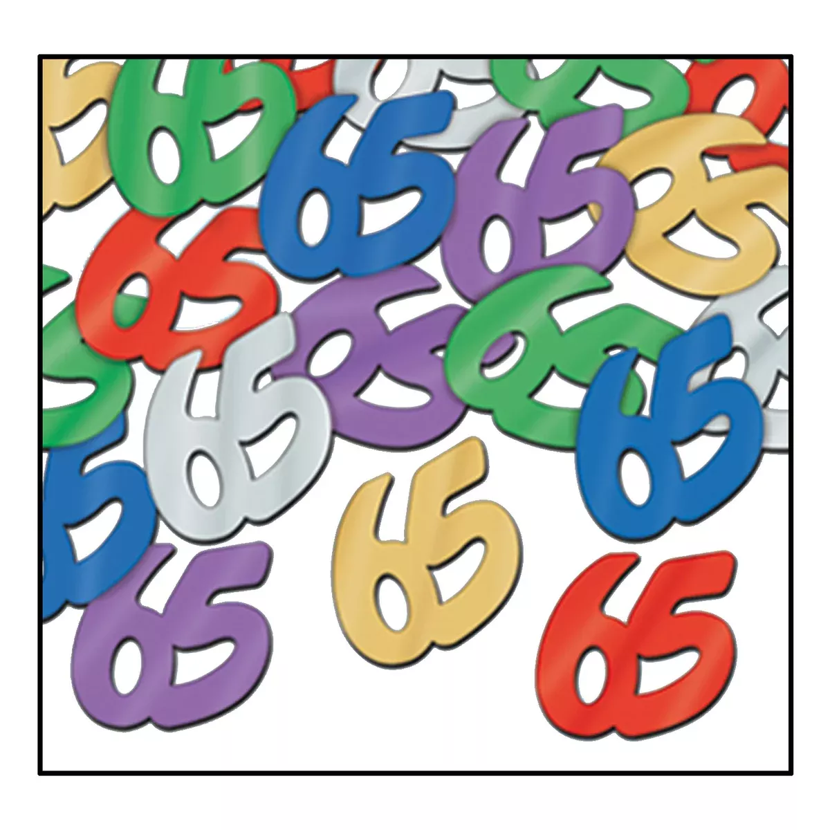 Fanci-Fetti "65" Silhouettes – (½ Oz/Pkg)