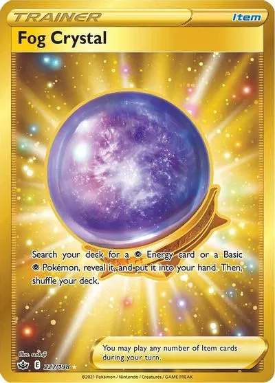 Fog Crystal (Secret) SWSH06: Chilling Reign # 227/198