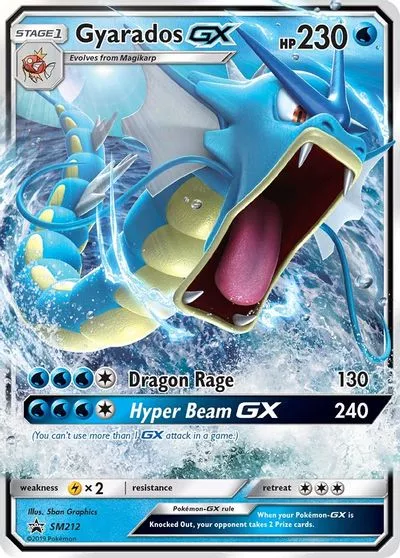 Gyarados GX - SM212 SM Promos # SM212