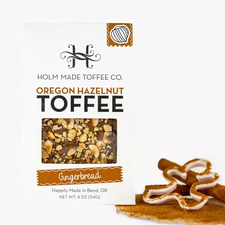 {Holiday Seasonal} Gingerbread - Oregon Hazelnut Toffee