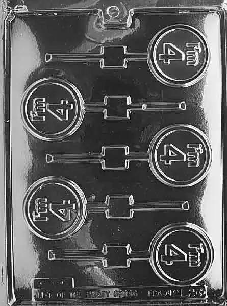 I'm 4 Lolly Chocolate Mold