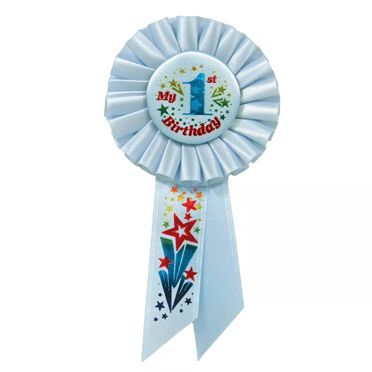 My "1st" Birthday Rosette – 3¼" x 6½"