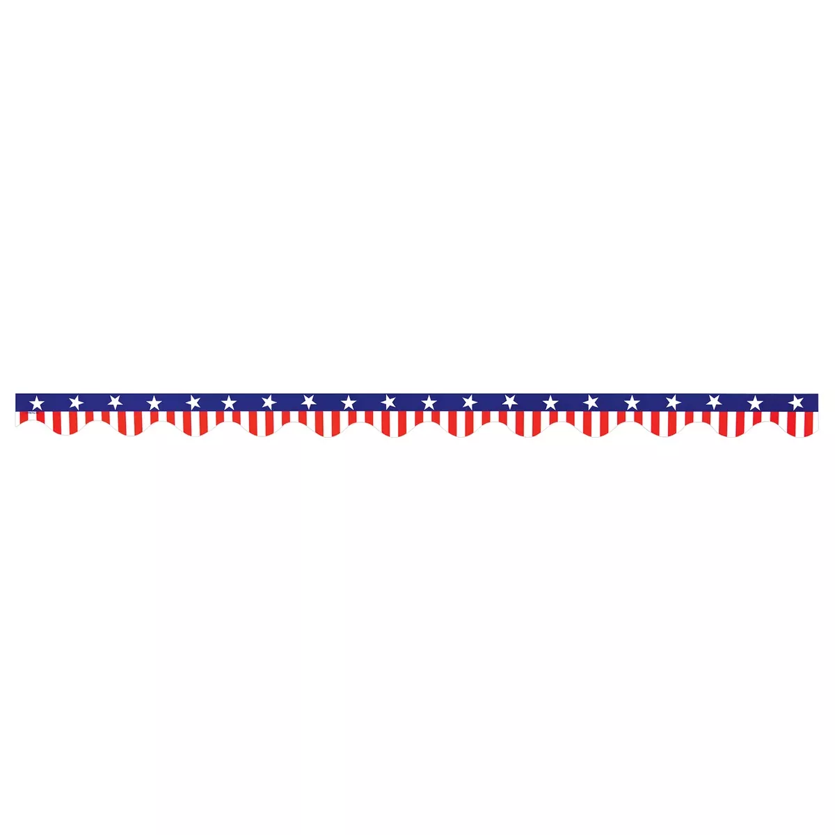 Patriotic Border Trim – 3' ¾" – (12/Pkg)