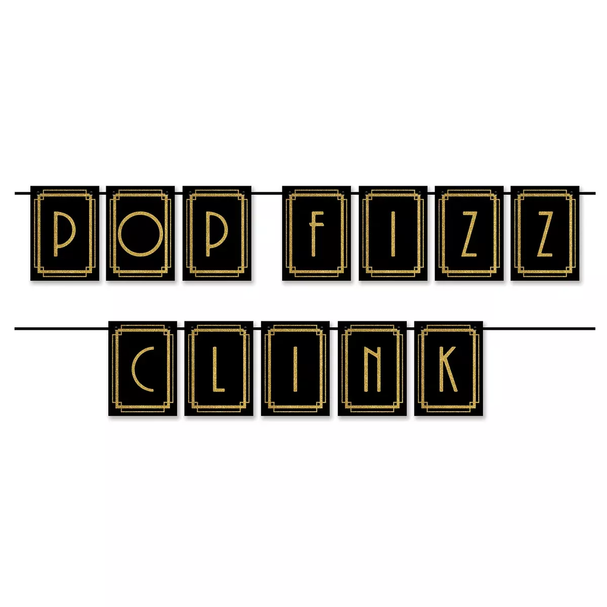 Pop, Fizz, Clink Streamer – 6¼" x 8' – (1/Pkg)