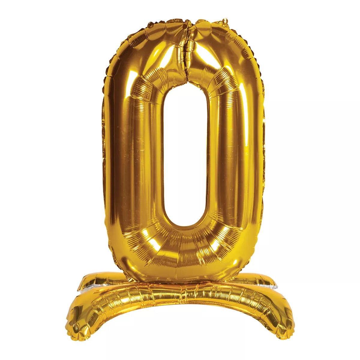 Self-Standing Balloon Number "0" – 26" – (1/Pkg)
