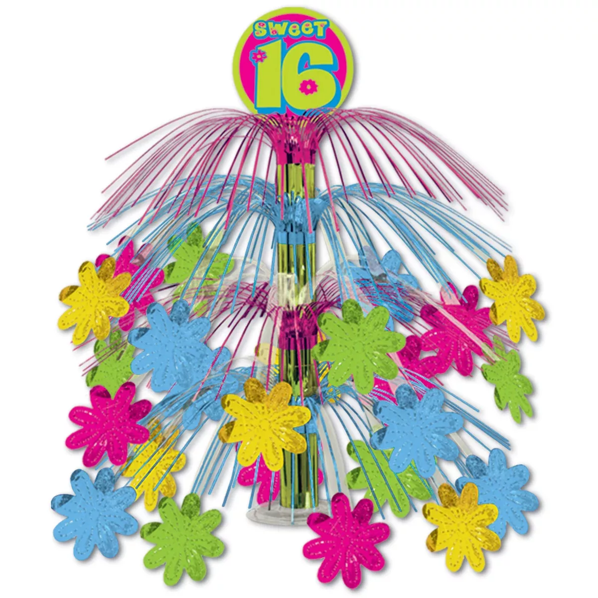 Sweet 16 Cascade Centerpiece – 21½" – (1/Pkg)