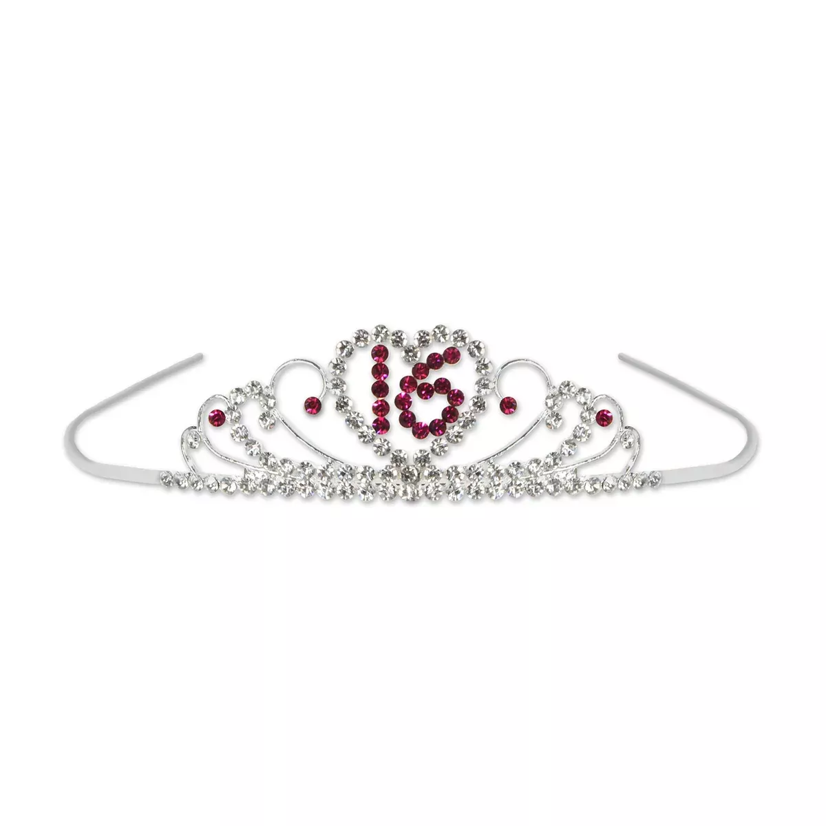 Sweet 16 Royal Rhinestone Tiara – (1/Box)