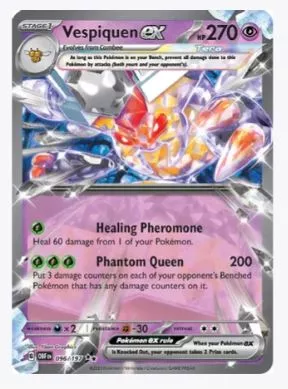 Vespiquen ex SV03: Obsidian Flames #096/197