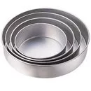 Wedding Cake Decorator PreferredÂ Round Pan Set 4 - Tier 3" deep