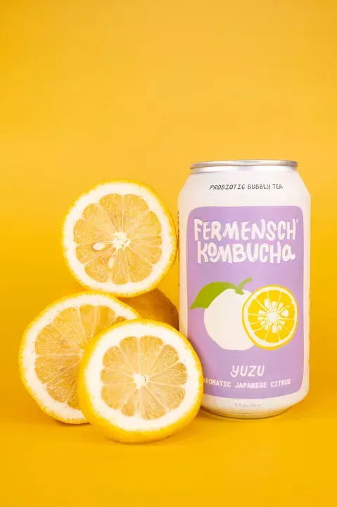 *Yuzu* Japanese Citrus Kombucha - 24-Can Case