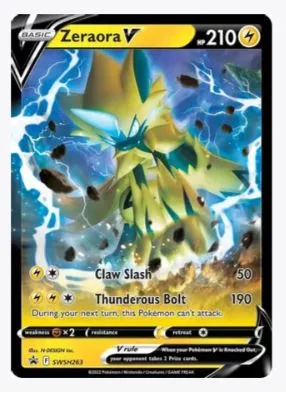 Zeraora V SWSH: Sword & Shield Promo Cards # SWSH263