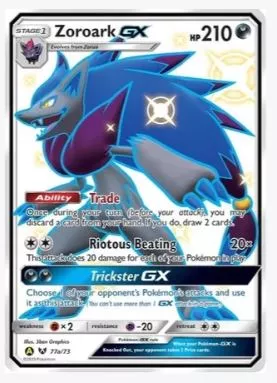Zoroark GX - 77a/73 Alternate Art Promos # 077a/073
