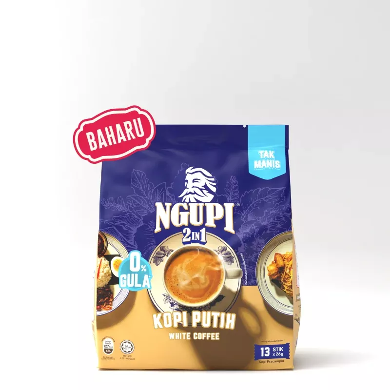 ZUS NGUPI 2in1 - White Coffee