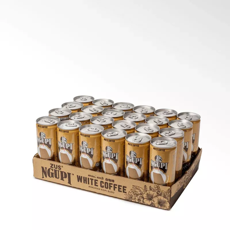 ZUS NGUPI Cans - White Coffee