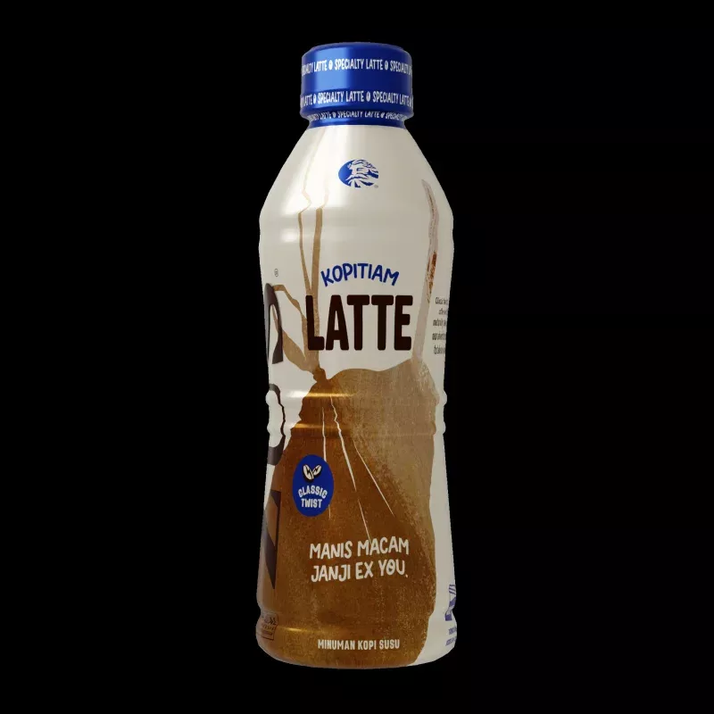 ZUS SPECIALTY LATTE - Kopitiam Latte - 250ml - 1's (PET Bottled Coffee)