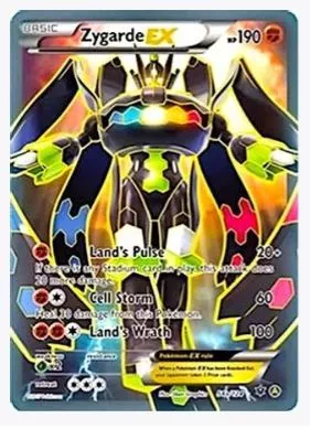 Zygarde EX - 54a/124 Alternate Art Promos # 54a/124