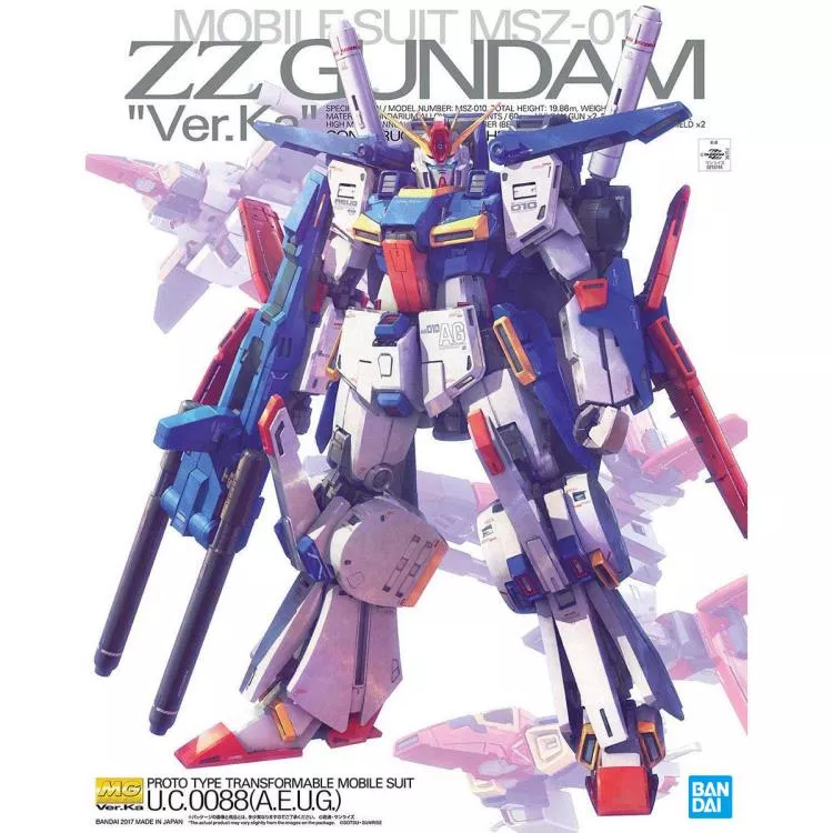 ZZ Gundam (Ver.Ka) Master Grade Model Kit 1/100 Scale